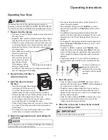 Предварительный просмотр 11 страницы Kenmore 417.8112 Series Use & Care Manual