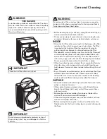 Предварительный просмотр 13 страницы Kenmore 417.8112 Series Use & Care Manual