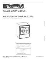 Предварительный просмотр 1 страницы Kenmore 417 Use & Care Manual