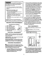 Preview for 2 page of Kenmore 41741042000 Installation Instructions