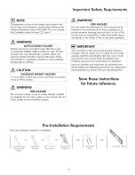 Предварительный просмотр 3 страницы Kenmore 41741100000 Installation Instructions Manual