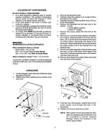 Preview for 4 page of Kenmore 41743142300 Installation Instructions