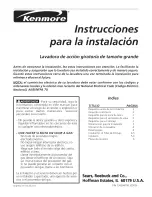 Предварительный просмотр 7 страницы Kenmore 41744252501 Installation Instructions Manual