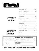 Kenmore 41794814301 Owner'S Manual preview