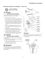 Предварительный просмотр 13 страницы Kenmore 41798022000 Installation Instructions Manual