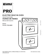 Kenmore 4200 - Pro 30 in. Electric Double Wall Oven Use And Care Manual preview