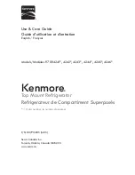 Preview for 1 page of Kenmore 4242 Series Use & Care Manual