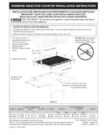 Kenmore 4292 - Elite 36 in. Induction Cooktop Installation Instructions Manual preview