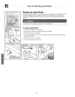 Preview for 22 page of Kenmore 4433 - Pro 23.1 cu. Ft Use And Care Manual