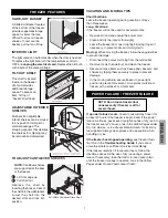 Preview for 7 page of Kenmore 44713 Use & Care Manual