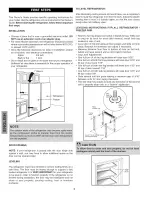 Предварительный просмотр 6 страницы Kenmore 44823 Use & Care Manual