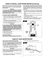 Предварительный просмотр 10 страницы Kenmore 449.31031 Owner'S Manual