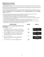 Preview for 24 page of Kenmore 4500 - Elite 30 in. Slide-In Induction Range User Manual