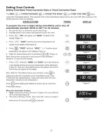 Preview for 25 page of Kenmore 4500 - Elite 30 in. Slide-In Induction Range User Manual