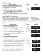 Preview for 39 page of Kenmore 4500 - Elite 30 in. Slide-In Induction Range User Manual