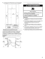 Preview for 19 page of Kenmore 4542 - Elite 23.1 cu. Ft. Refrigerator Installation Instructions Manual