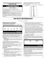 Preview for 15 page of Kenmore 4602 - Elite 24.5 cu. Ft. Refrigerator Use & Care Manual