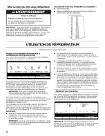 Preview for 28 page of Kenmore 4602 - Elite 24.5 cu. Ft. Refrigerator Use & Care Manual