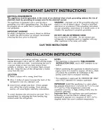 Preview for 4 page of Kenmore 461.91782 Use & Care Manual