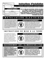 Preview for 4 page of Kenmore 4651334260010 Installation Manual