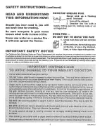 Preview for 6 page of Kenmore 46745 Use & Care Manual