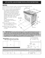 Preview for 2 page of Kenmore 4689 Installation Instructions Manual