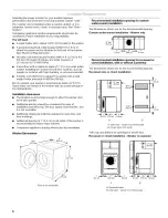 Preview for 6 page of Kenmore 4751 - 3.6 cu. ft. HE2 Use And Care Manual