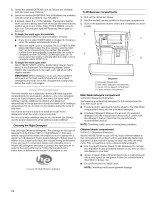 Preview for 14 page of Kenmore 4751 - 3.6 cu. ft. HE2 Use And Care Manual