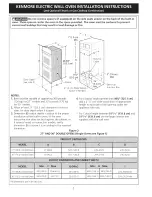 Предварительный просмотр 2 страницы Kenmore 4803 Installation Instructions Manual