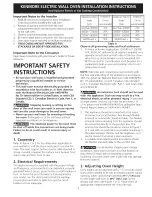 Preview for 3 page of Kenmore 4803 Installation Instructions Manual