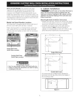 Preview for 5 page of Kenmore 4803 Installation Instructions Manual