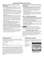 Preview for 4 page of Kenmore 4804 - Elite 30 in. Wall Oven Use And Care Manual