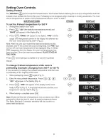 Preview for 11 page of Kenmore 4804 - Elite 30 in. Wall Oven Use And Care Manual