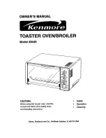 Предварительный просмотр 1 страницы Kenmore 48449 Owner'S Manual