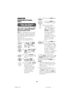 Preview for 27 page of Kenmore 49043 Use & Care Manual