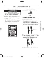 Preview for 11 page of Kenmore 49679 Use & Care Manual