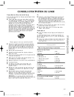 Preview for 61 page of Kenmore 49679 Use & Care Manual