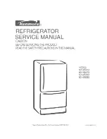 Preview for 1 page of Kenmore 501-65012 Service Manual