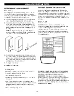 Preview for 16 page of Kenmore 501-6604 Use & Care Manual