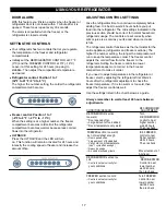 Preview for 17 page of Kenmore 501-6604 Use & Care Manual