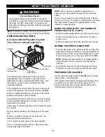 Preview for 25 page of Kenmore 501-6604 Use & Care Manual