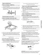 Preview for 17 page of Kenmore 5044 Use And Care Manual