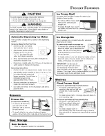 Preview for 11 page of Kenmore 51672 Use & Care Manual