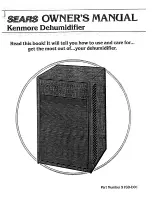 Kenmore 5303211047 Owner'S Manual preview