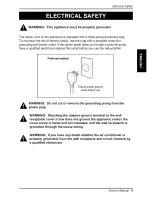 Preview for 9 page of Kenmore 54351 - 35 Pint Dehumidifier Owner'S Manual