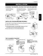 Preview for 13 page of Kenmore 54351 - 35 Pint Dehumidifier Owner'S Manual