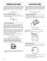 Preview for 18 page of Kenmore 5478 - Elite 25.6 cu. Ft. Refrigerator Use And Care Manual