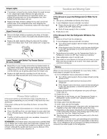 Preview for 21 page of Kenmore 5478 - Elite 25.6 cu. Ft. Refrigerator Use And Care Manual