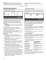 Preview for 38 page of Kenmore 5478 - Elite 25.6 cu. Ft. Refrigerator Use And Care Manual