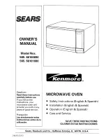 Kenmore 565.6610069 Owner'S Manual preview